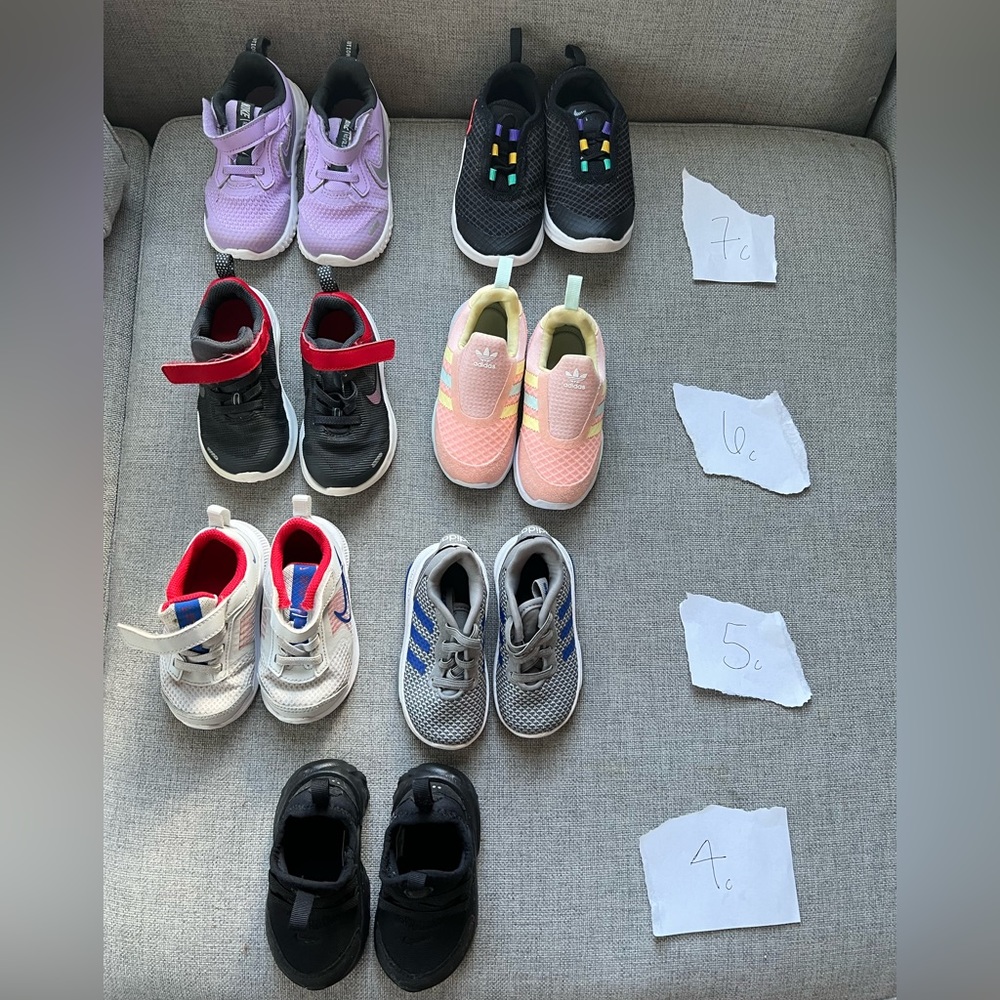 Toddler girl boy sneaker shoes